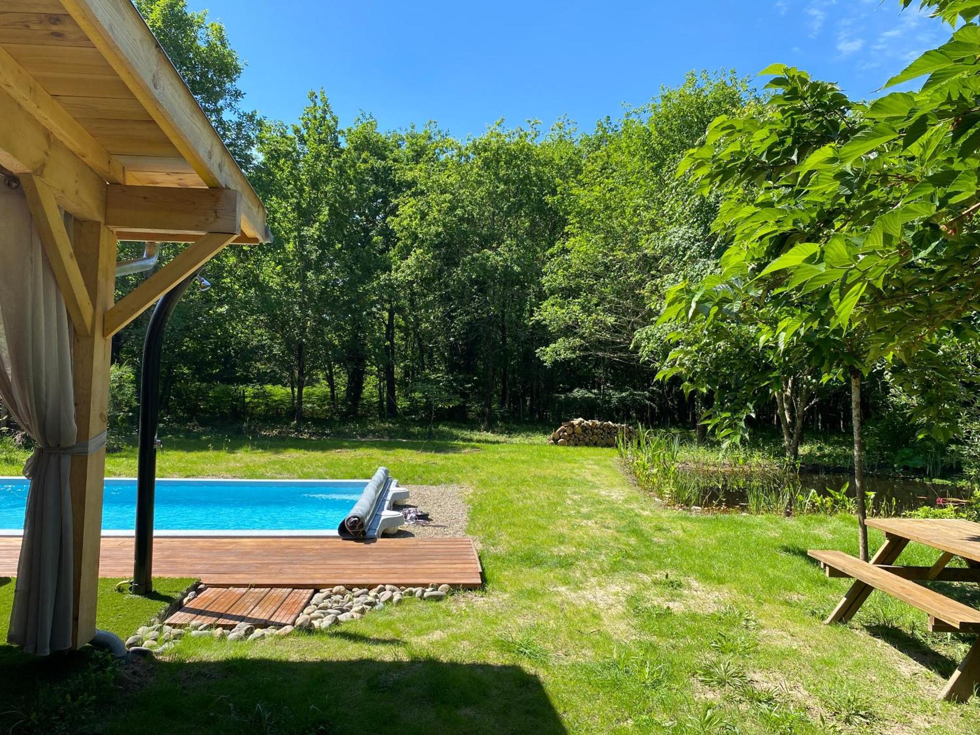 Gites & Spa De Charme " Ploum" Pouydesseaux ภายนอก รูปภาพ